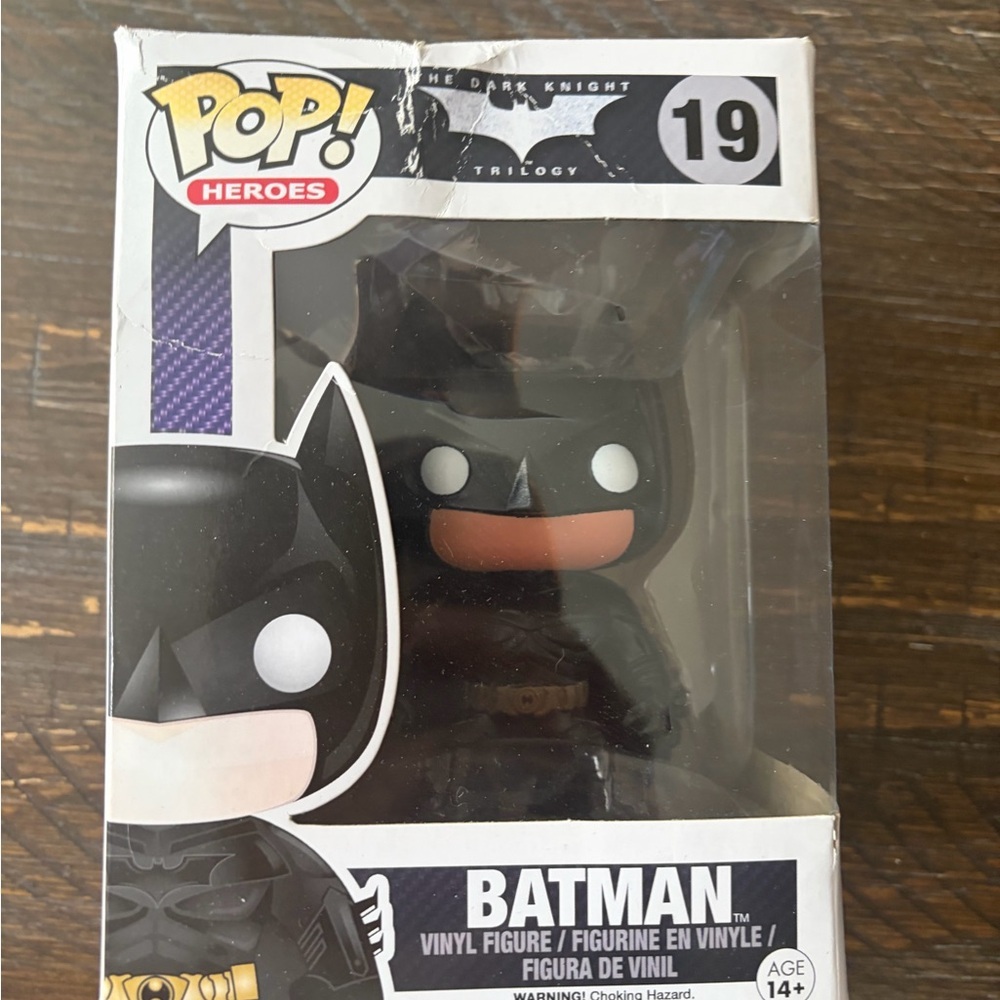 Funko Pop! Heroes Batman #19 Vinyl Figure - Black